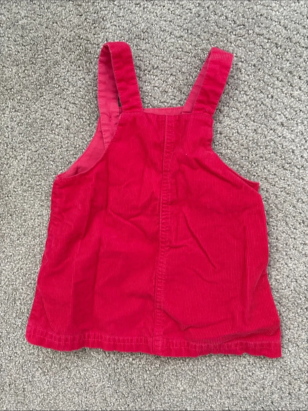 Carter's Corduroy Fox Pocket Pinafore Dress